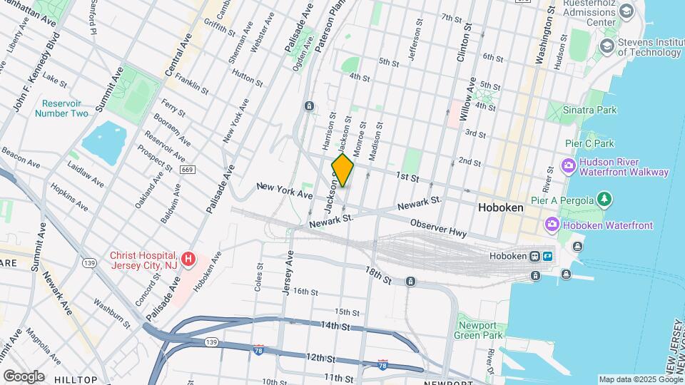 62 Monroe St Map and Location Details