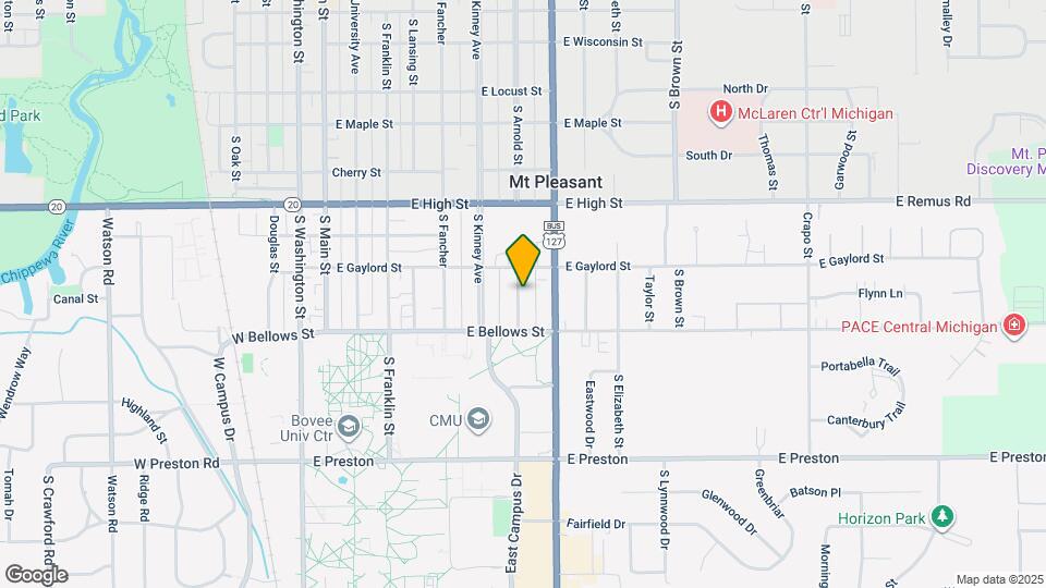 1015 S Arnold St Map and Location Details