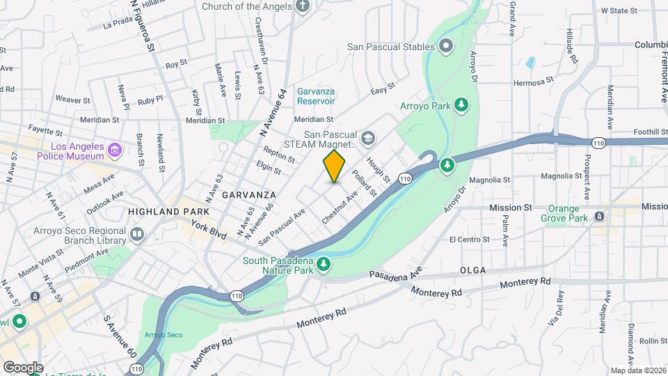 522-524 San Pascual Ave Map and Location Details