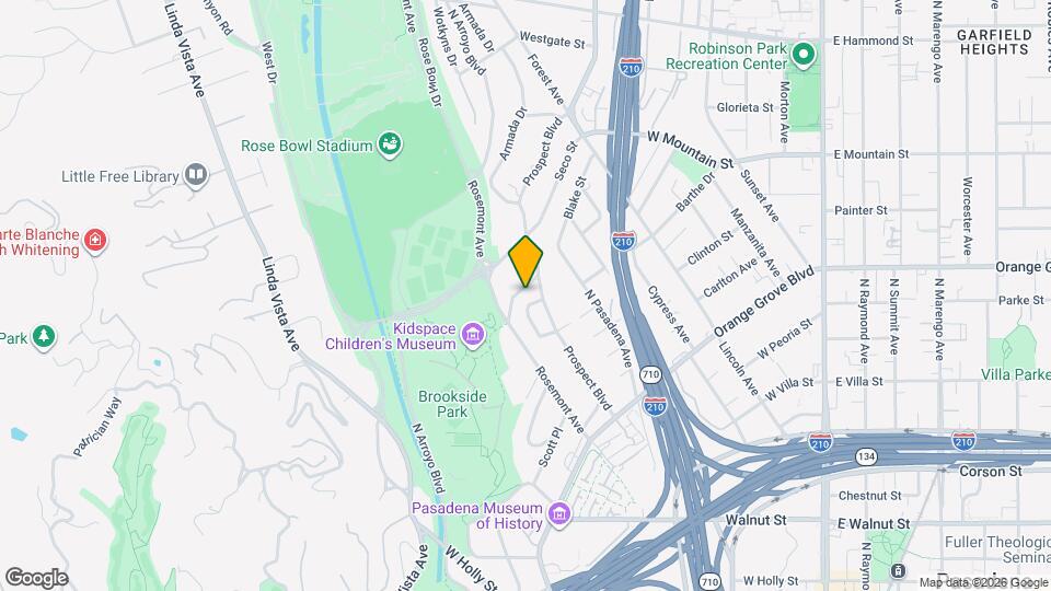 484 Prospect Terrace Map and Location Details