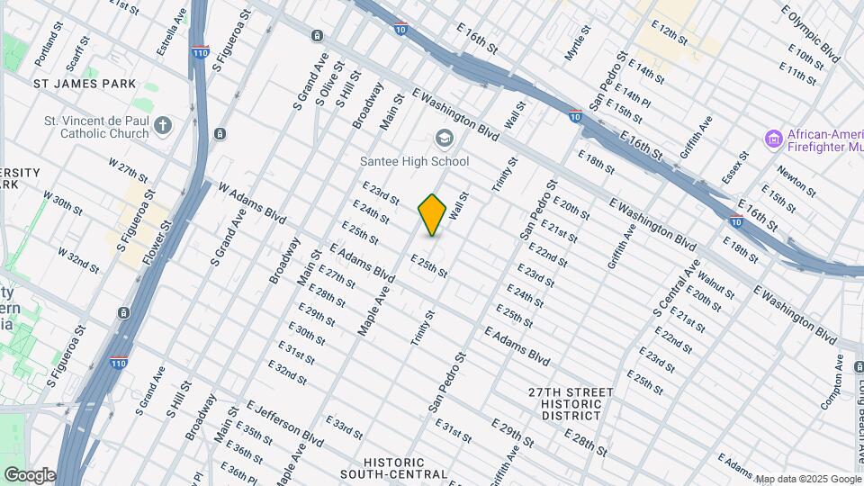 2323 Wall St Mapa y Detalles de la Ubicación
