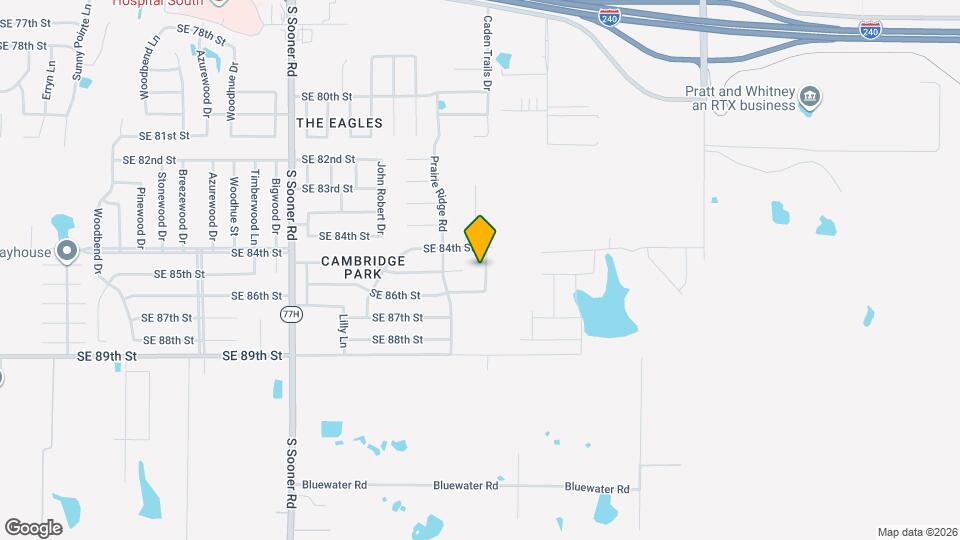 8601 Canyon Trail Dr Map and Location Details