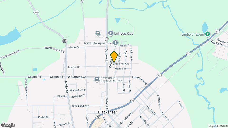 122 Grove Hill Ave Mapa y Detalles de la Ubicación