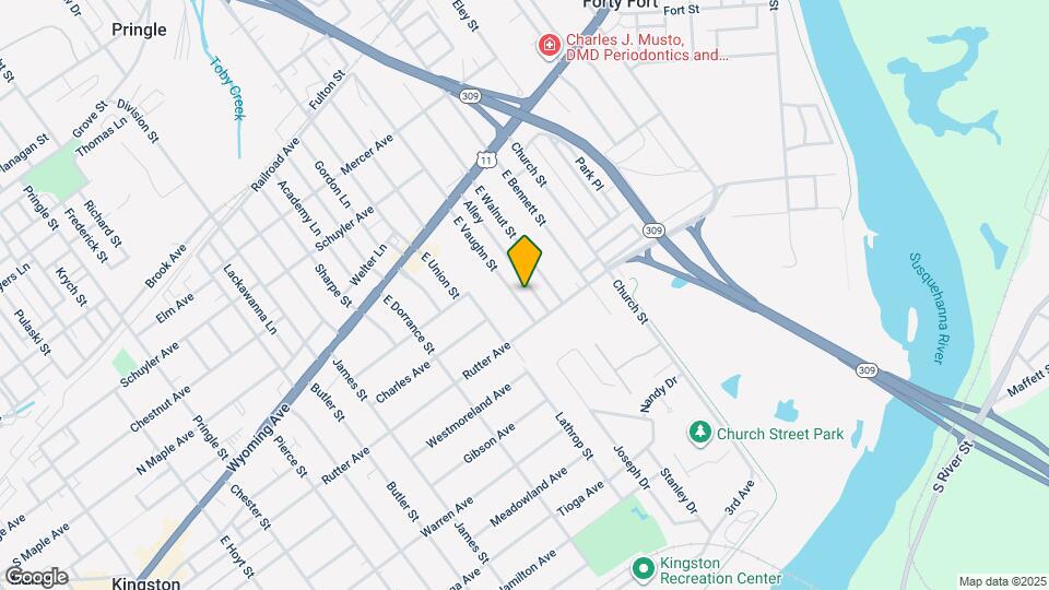 92 E Vaughn St, Unit 94 Upper Map and Location Details