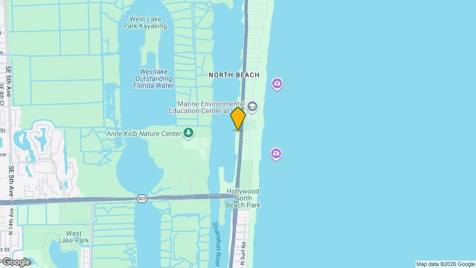 4230 N Ocean Dr Map and Location Details
