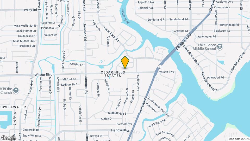 6103 Wilson Blvd Map and Location Details