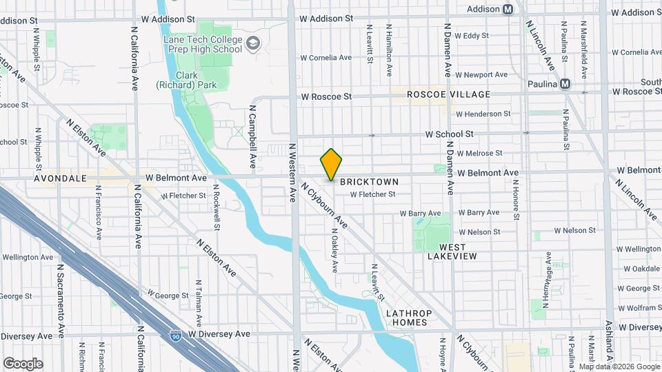 3144 N Oakley Ave, Unit M05H Map and Location Details