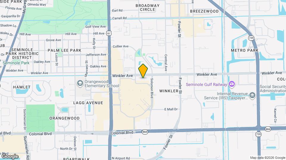 2244 Winkler Ave, Unit WESTCHESTER Map and Location Details