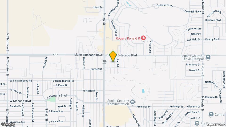 3305-3313 Shady Ln Map and Location Details