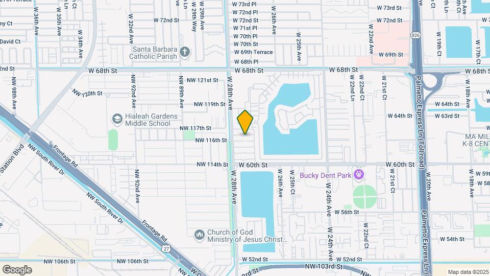 2740 W 62nd Pl Mapa y Detalles de la Ubicación