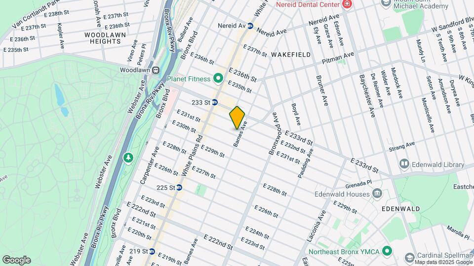 773 E 231st St Map and Location Details