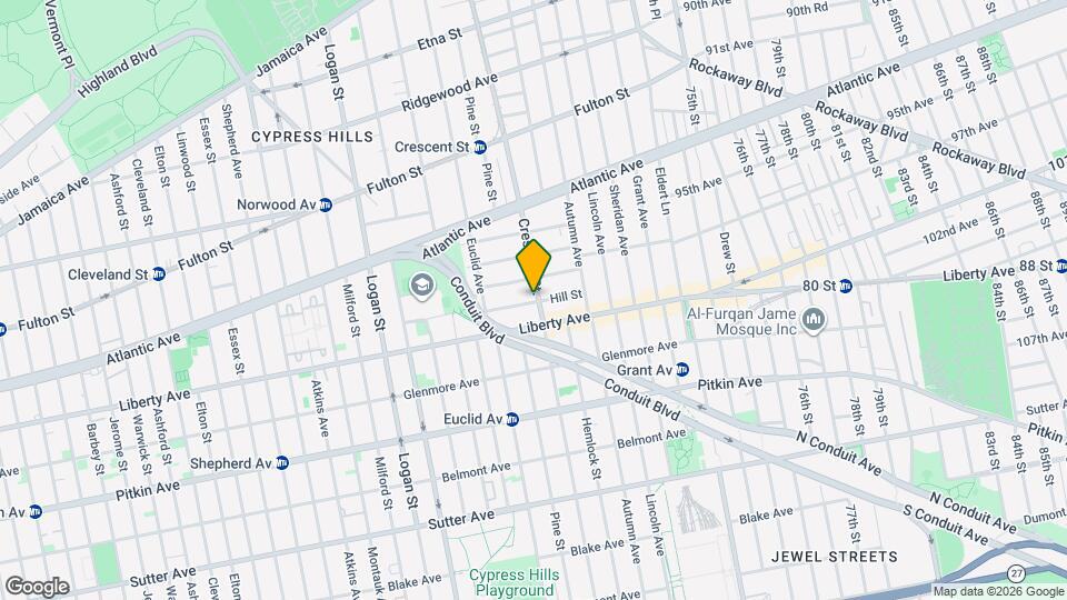 400 Crescent St. Map and Location Details