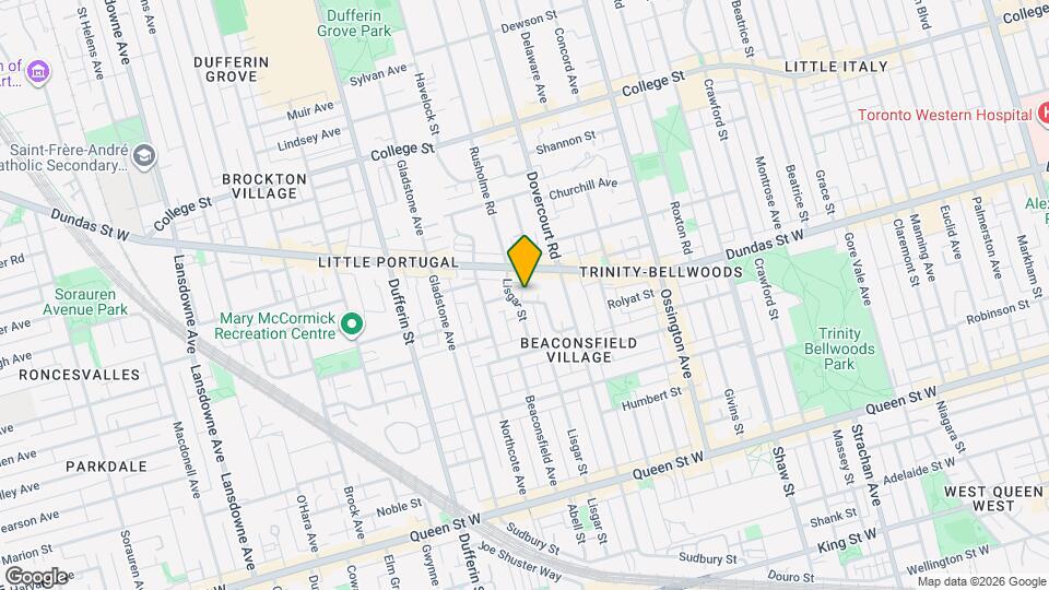 66 Mackenzie Crescent, Unit Basement Map and Location Details