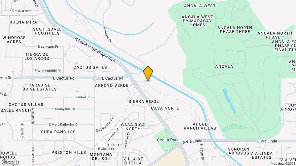 11112 E Laurel Ln Map and Location Details