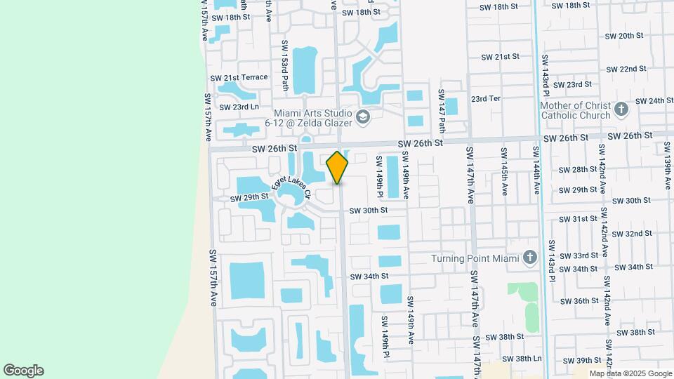 2801 SW 152nd Ct Map and Location Details