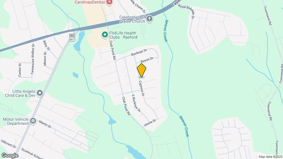 203 Cypress Dr Map and Location Details