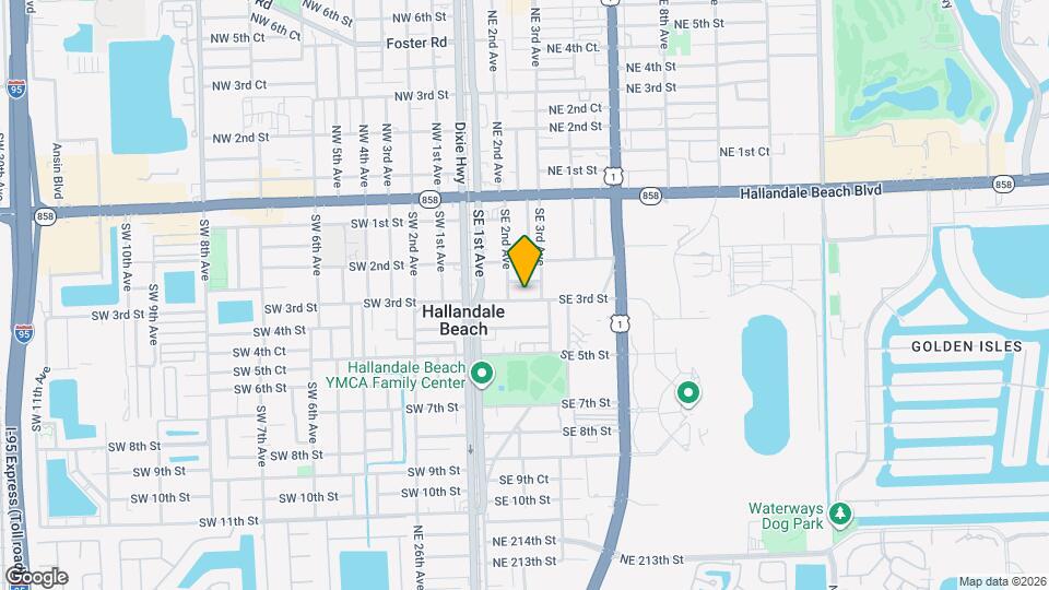 215 SE 3rd St Map and Location Details
