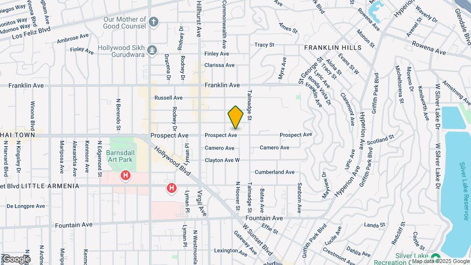 4335 Prospect Ave Map and Location Details