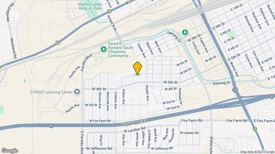 955 W 6th St Map and Location Details