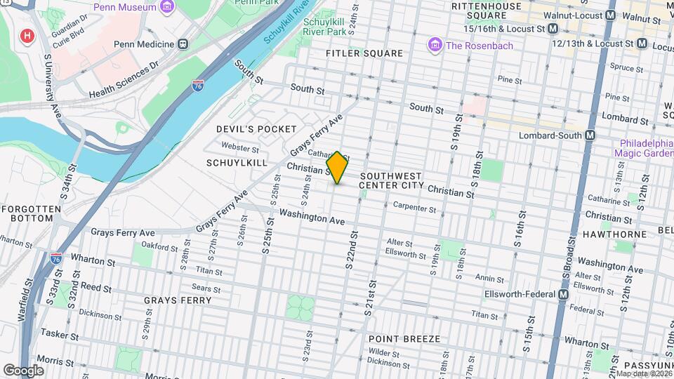 925 S 23rd St, Unit A Mapa y Detalles de la Ubicación