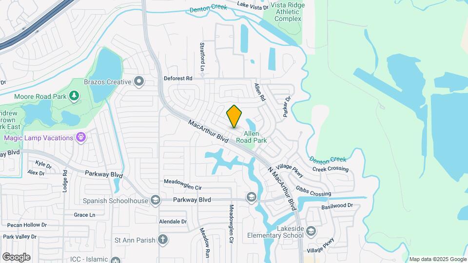804 Ashford Dr Map and Location Details