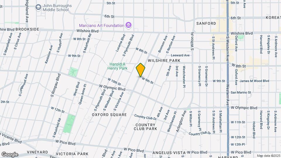 900 Crenshaw Blvd Map and Location Details