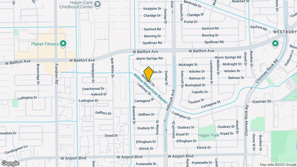 5959 Beaudry Dr Map and Location Details