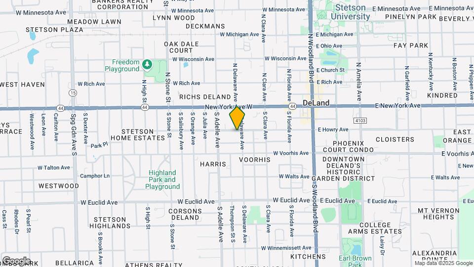 408 W Howry Ave Mapa y Detalles de la Ubicación