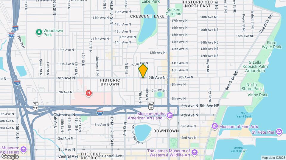 608 9th Ave N Map and Location Details