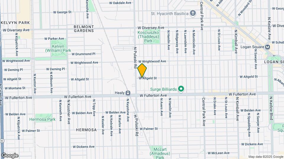 3937-45 W Altgeld St Map and Location Details