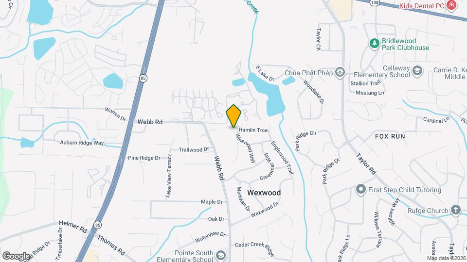 8121 Winewood Way Map and Location Details