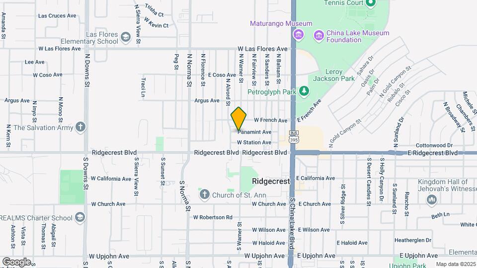 301 Panamint Ave Map and Location Details