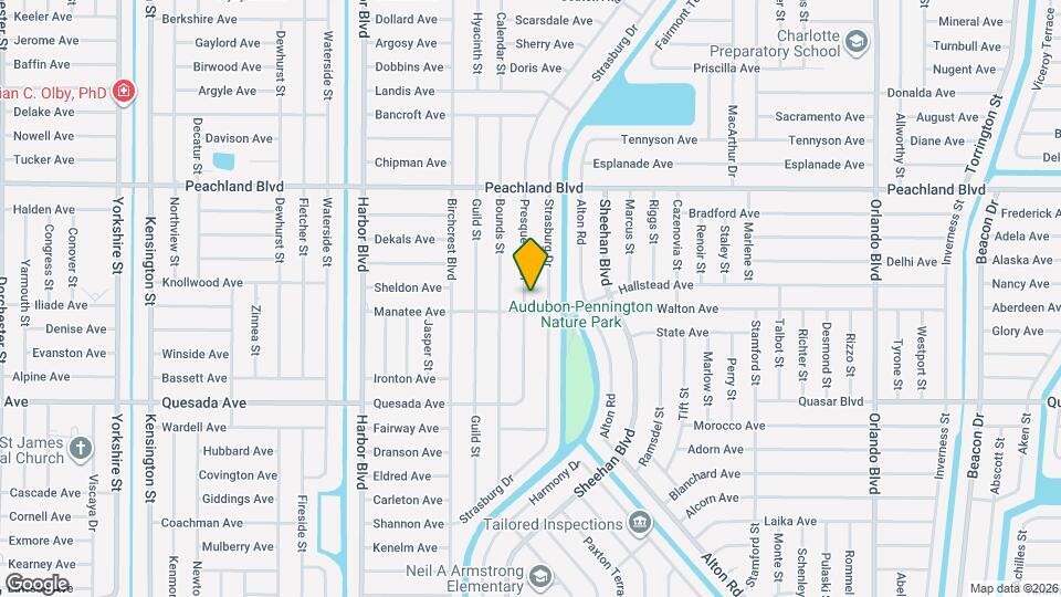 1138 Presque Isle Dr Map and Location Details