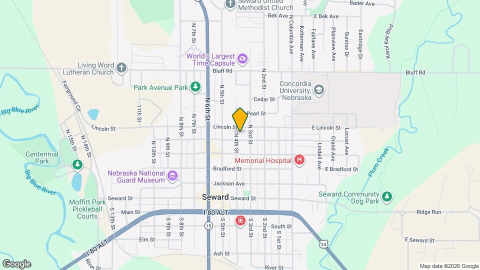 520 N 4th St Map and Location Details