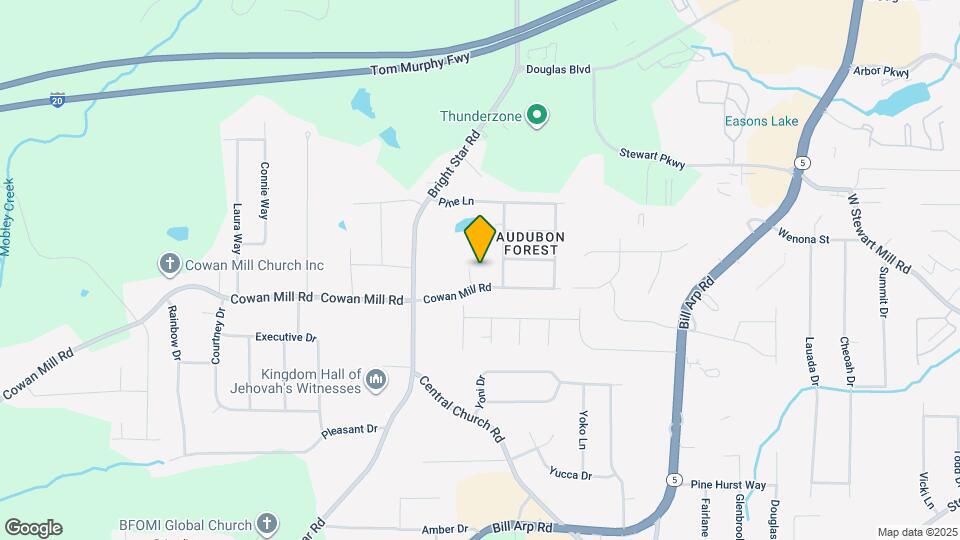 3336 Cowan Mill Ct Map and Location Details