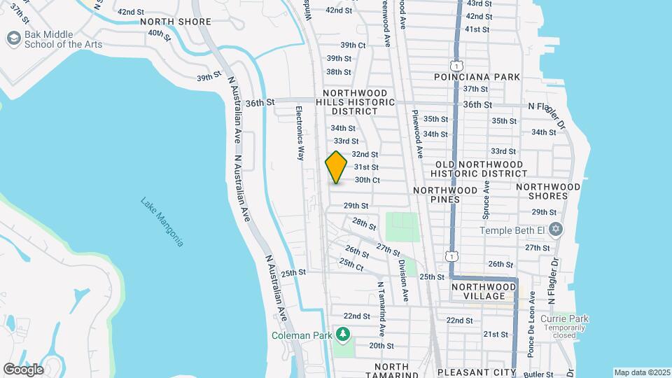 957 30th St Mapa y Detalles de la Ubicación