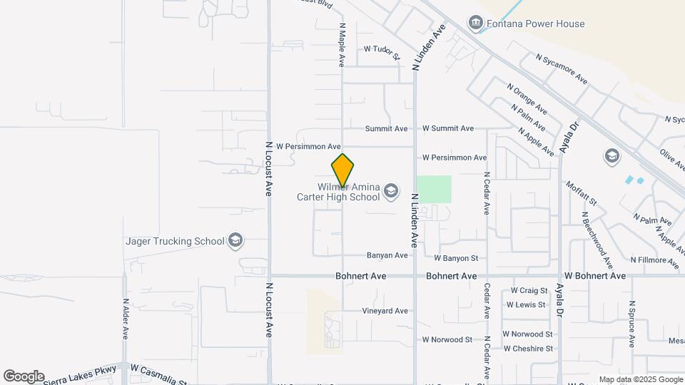 2642 N Maple Ave Map and Location Details