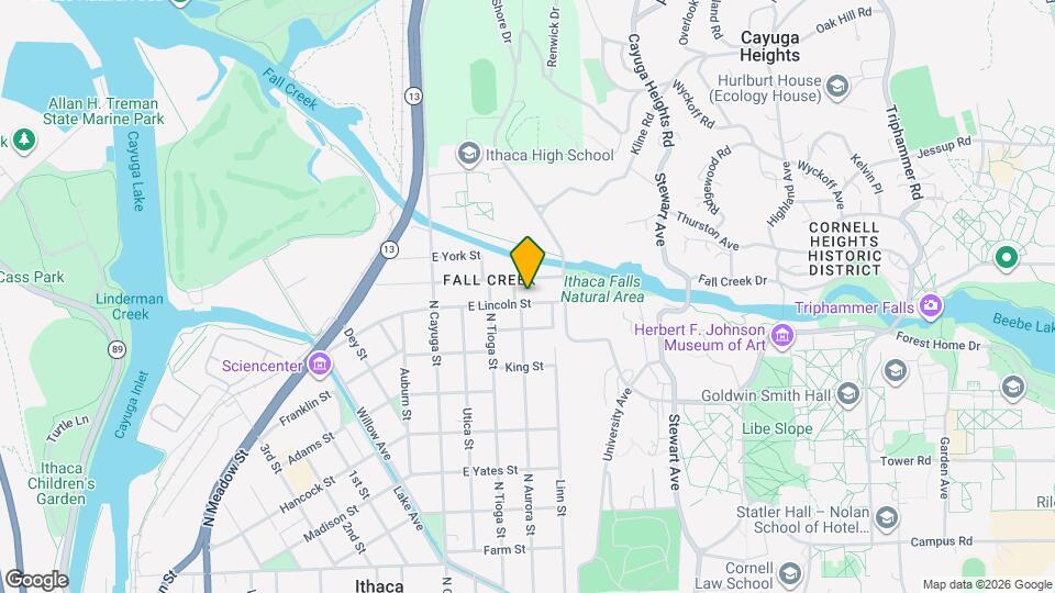 408 E Lincoln St Map and Location Details