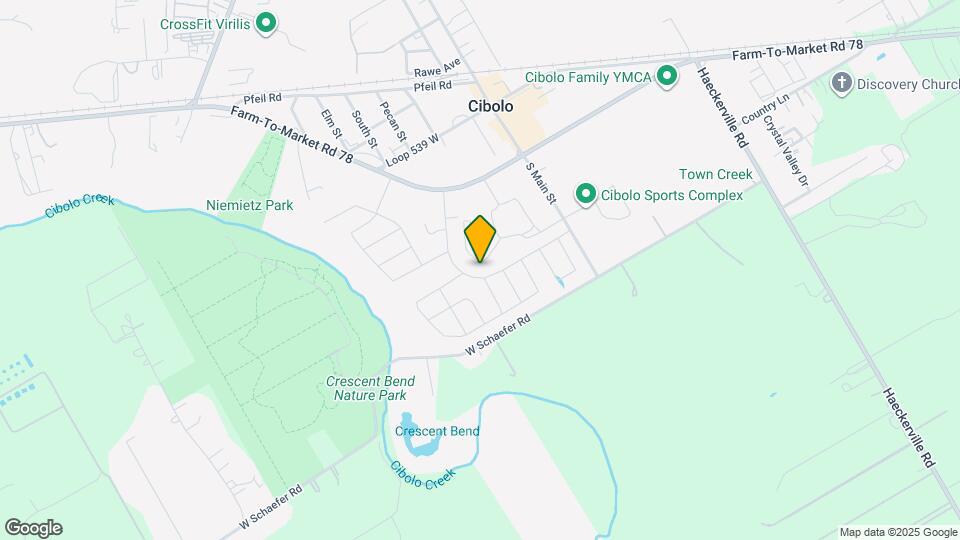 416 Red River Map and Location Details