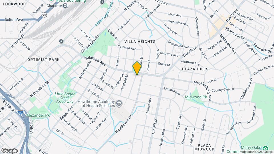 1736 Parson St Map and Location Details