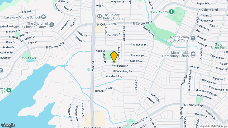 4825 Pemberton Ln Map and Location Details