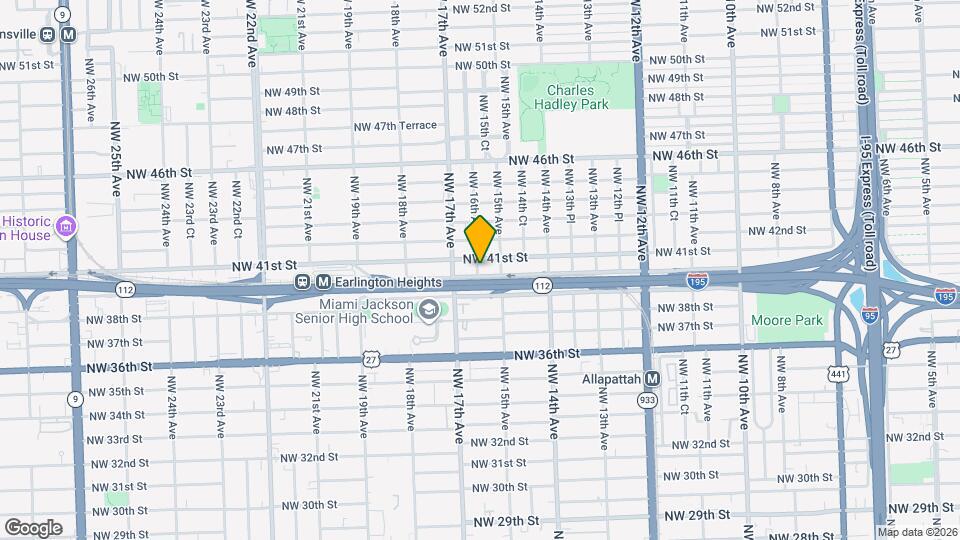 4009 NW 16th Ave Map and Location Details