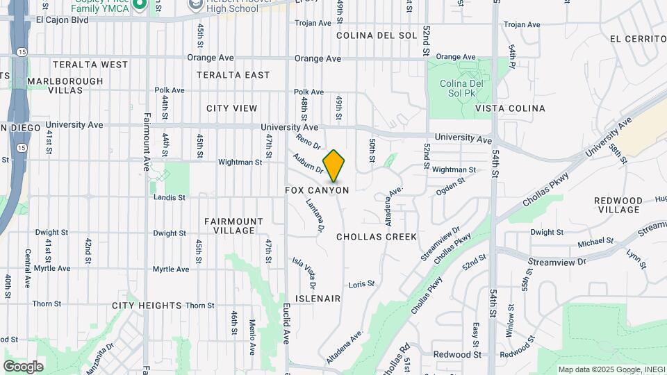 4931 Auburn Dr Map and Location Details