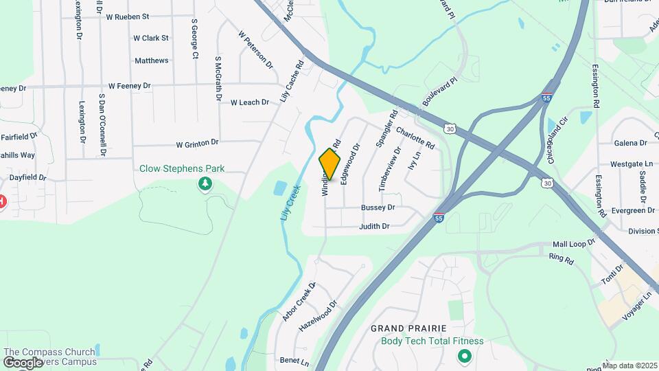 16545 Winding Creek Rd Map and Location Details