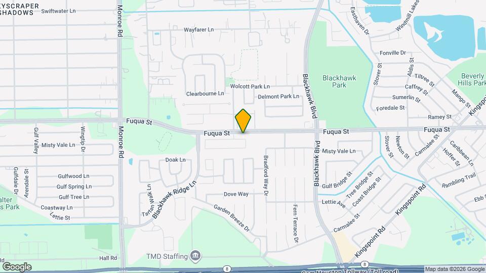 9323 Fuqua Ridge Ln Map and Location Details