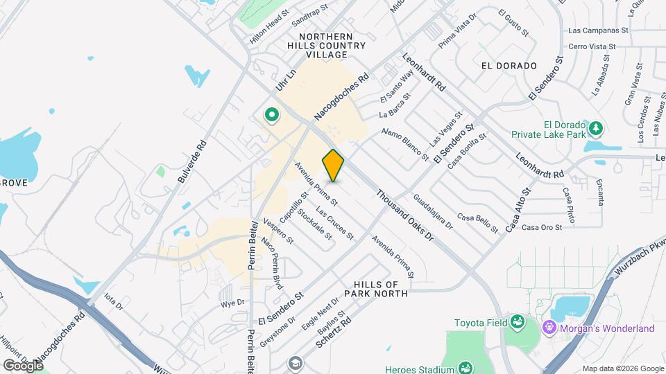 4306 Limpio St Map and Location Details