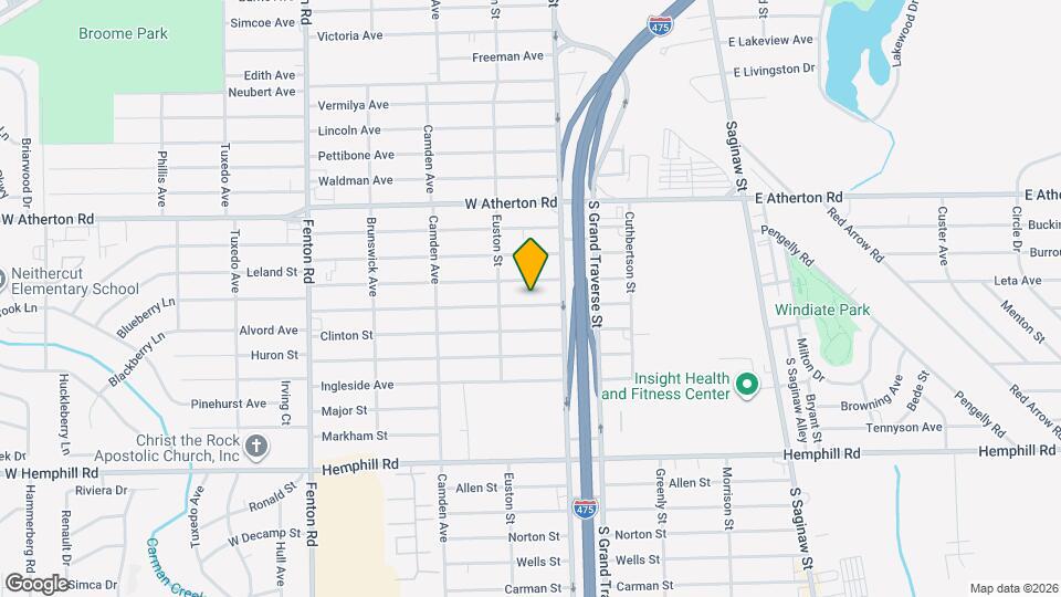 628 Alvord Ave Map and Location Details