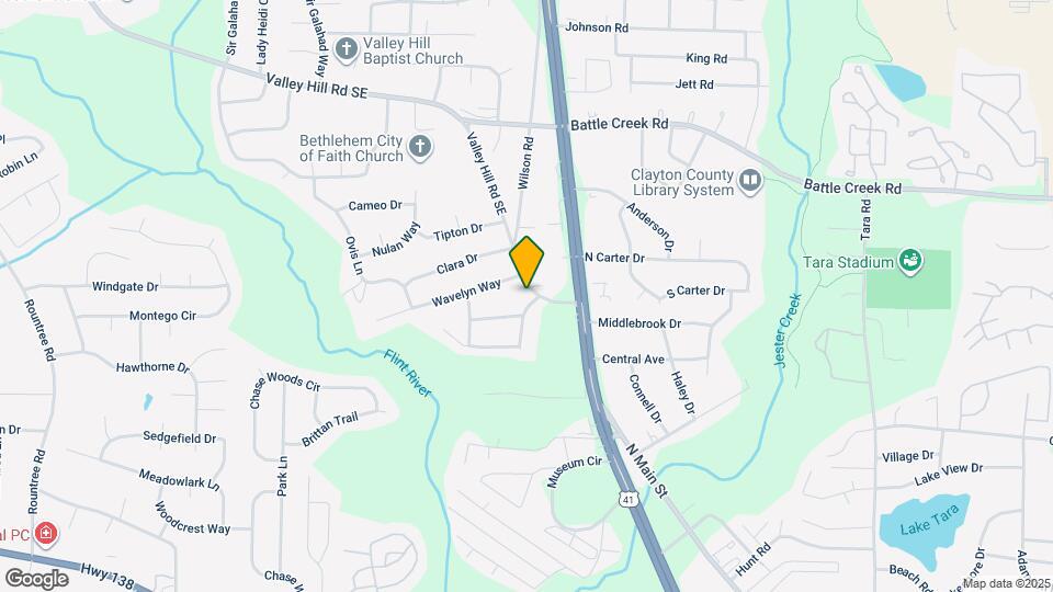 600 Valley Hill Rd SE Map and Location Details