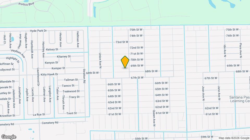 3404 68th St W Mapa y Detalles de la Ubicación