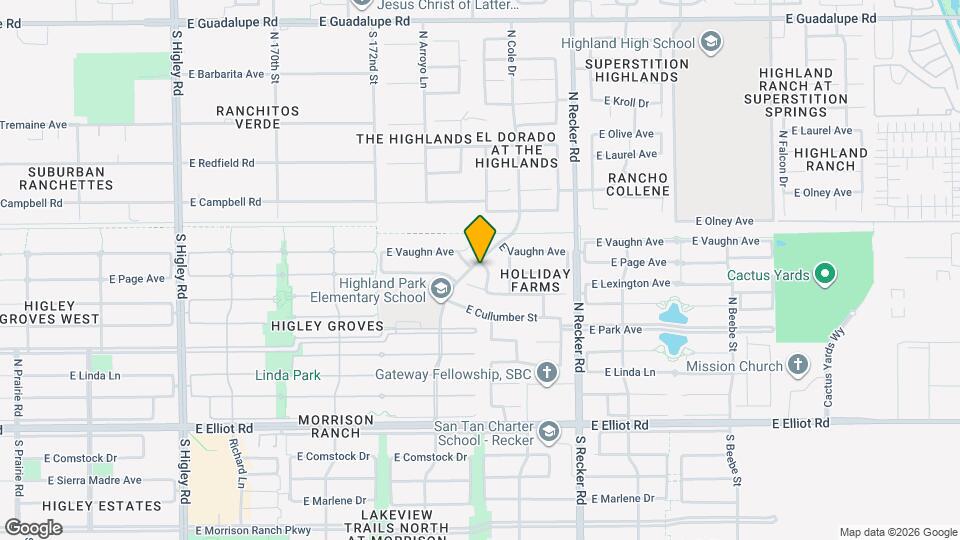 334 N Brighton Ln Map and Location Details